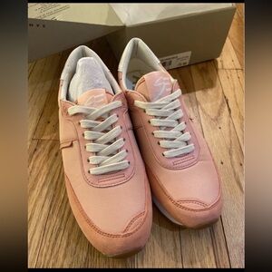 Sam Edelman Tori Wedge Sneakers (Pink) Size 7.5 Canyon Clay Color NEW